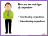 Conjunctions - Years 5 and 6 Teaching Resources (slide 5/23)